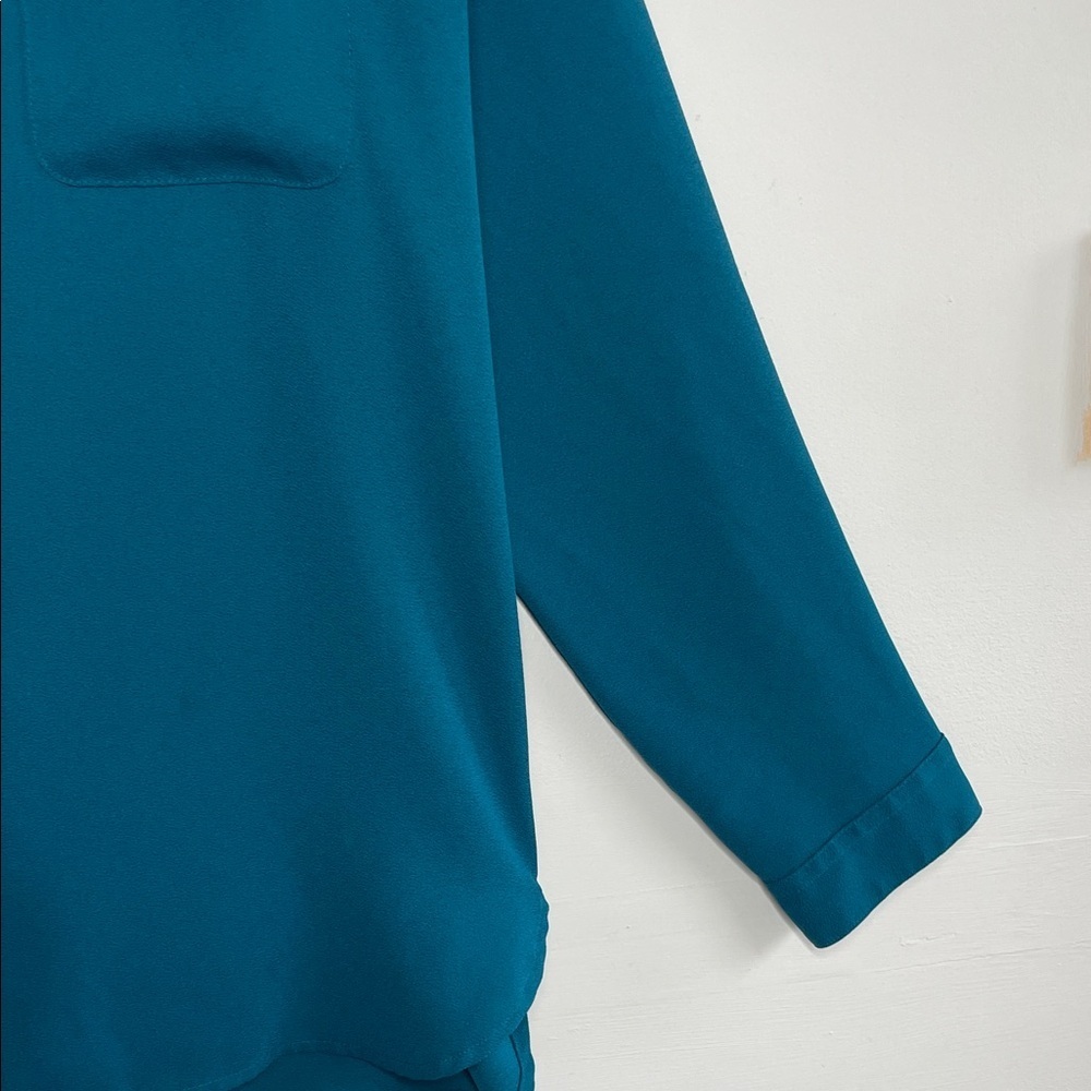 J. Jill Turquoise Blouse - Picture 5 of 10